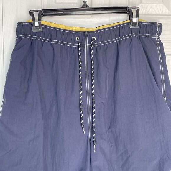 Nautica Men's Quick Dry Large Nylon 8" Swim Trunks Navy - Picture 4 of 14